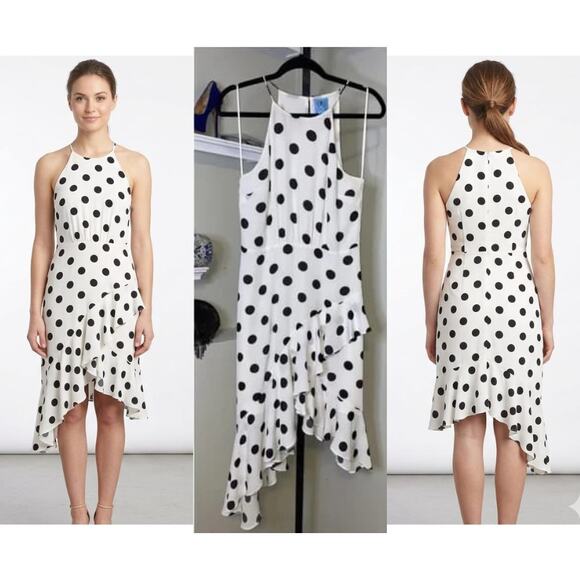 CeCe Dresses & Skirts - CeCe Polka Dots ruffle dress